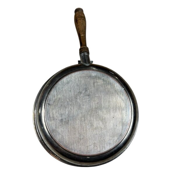 Antique Silver Plated Sheffield Silver Silent Butler 6.5” - Picture 10 of 14